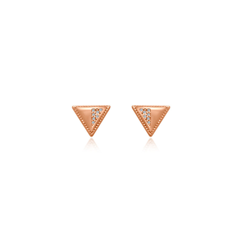 Triangle Stud Earrings