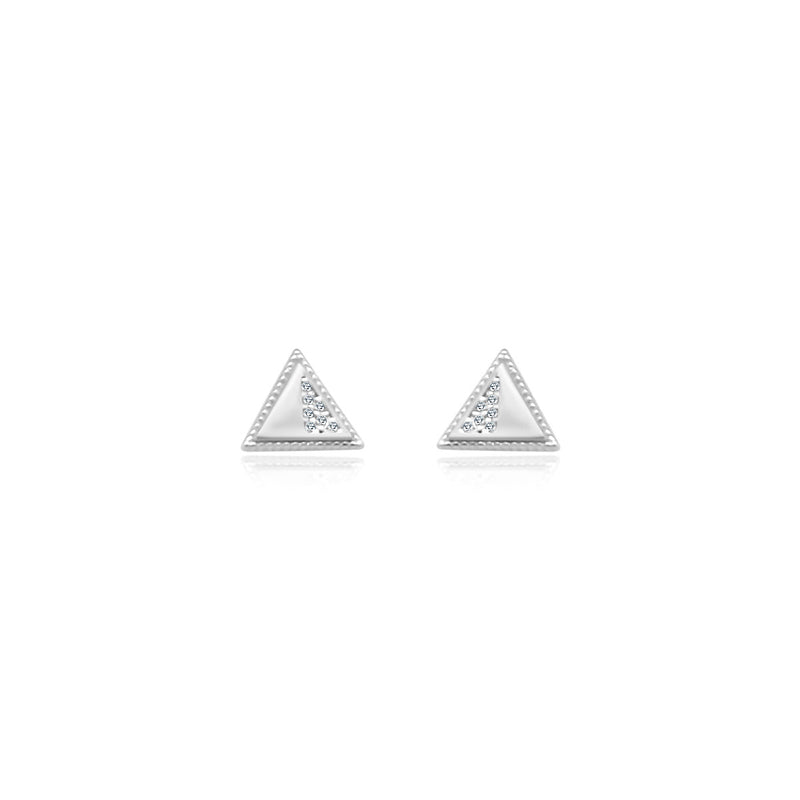 Triangle Stud Earrings