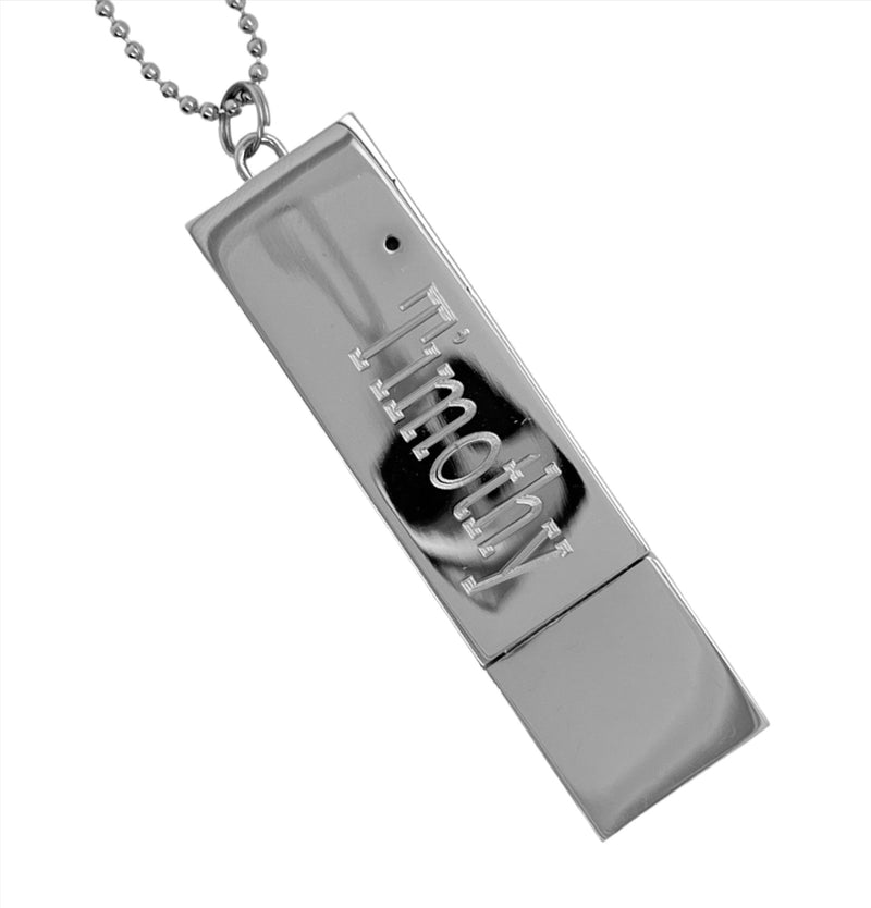 Stainless Steel 8 GB Flash Drive Key Chain