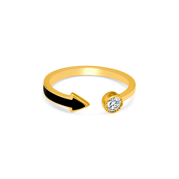 Arrow CZ Open Ring - Atlanta Jewelers Supply